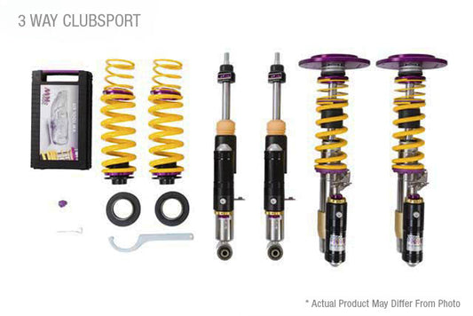 KWS397202CG KW Suspension 3-WAY Clubsport Coilover Kit - 2020-2021 Toyota A90 Supra,