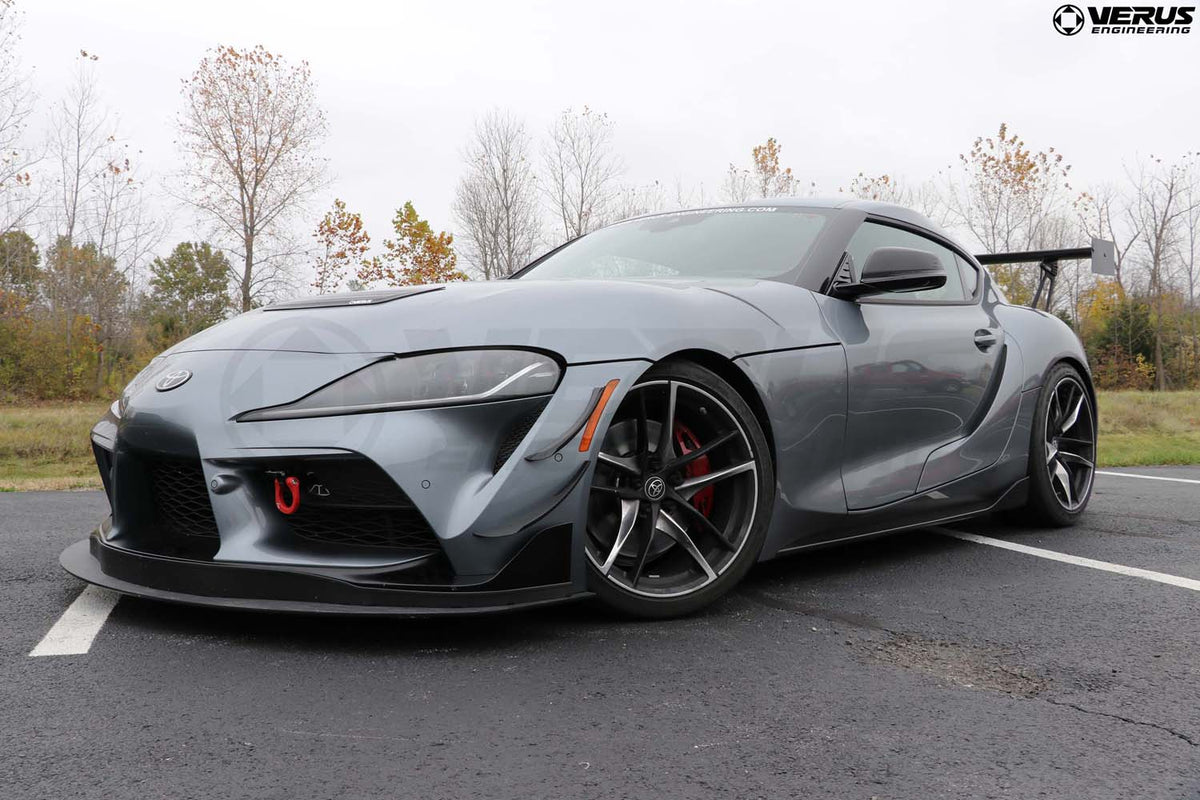 VERA0232A Verus Engineering Front Splitter Kit - 2020-2021 Toyota A90 Supra,