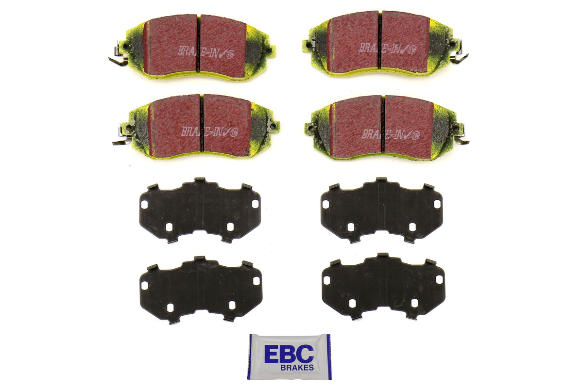 EBCDP41884R EBC Yellowstuff Brake Pads (Front) - 2013+ FT86 / 2014+ Forester XT,