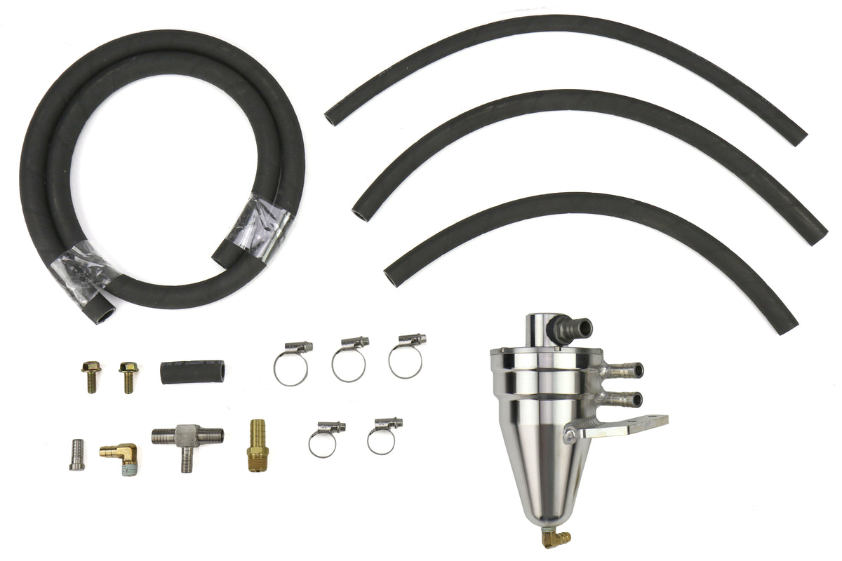 KILFA-MV3S-C Killer B FA20 WRX Air/Oil Separator - 2015+ WRX / 2015+ STI-With Plumbing,