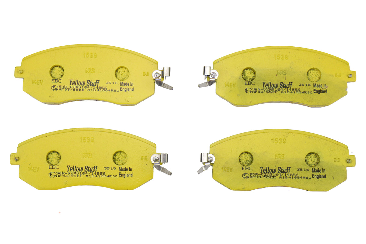 EBCDP41884R EBC Yellowstuff Brake Pads (Front) - 2013+ FT86 / 2014+ Forester XT,