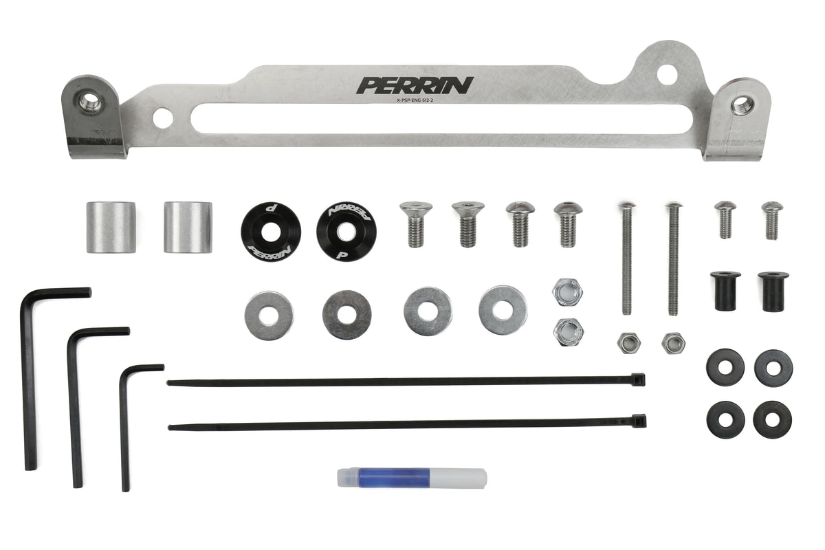 PERPSP-ENG-165RD Perrin Engine Cover Kit - 2015+ WRX-Red,