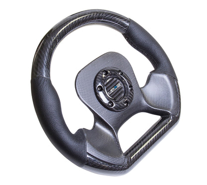 NRGST-X10CF NRG Carbon Fiber Steering Wheel 320mm Carbon Fiber Center Plate - Universal,