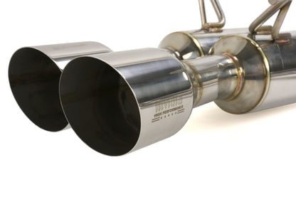 INVHS15STIGM4SS Invidia Gemini (R400) Quad Tip Exhaust - 2015+ WRX / 2015+ STI-Stainless Steel,