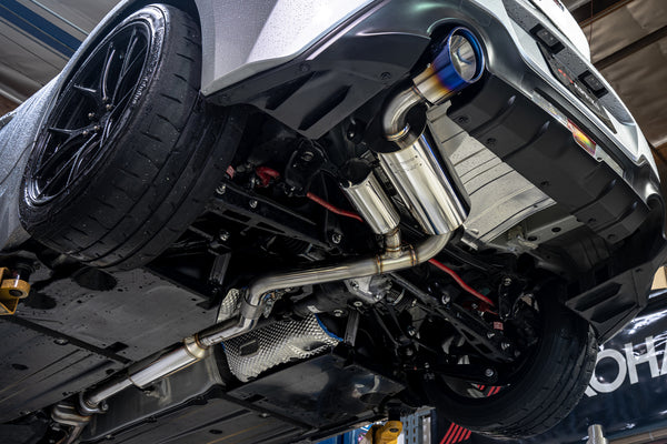 APE164-T010J Apexi N1 Evolution-X Cat-Back Exhaust System - 2022+ Subaru BRZ / 2022+ Toyota GR86,