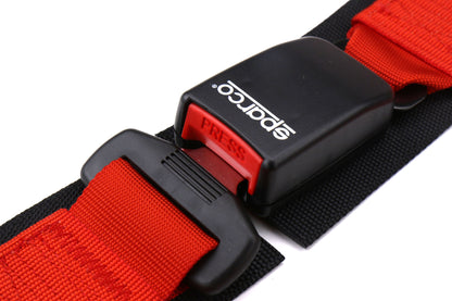 SPR04604BV1RS Sparco Belt 2 Inch 4-Point Bolt-In Harness - Universal-Red,