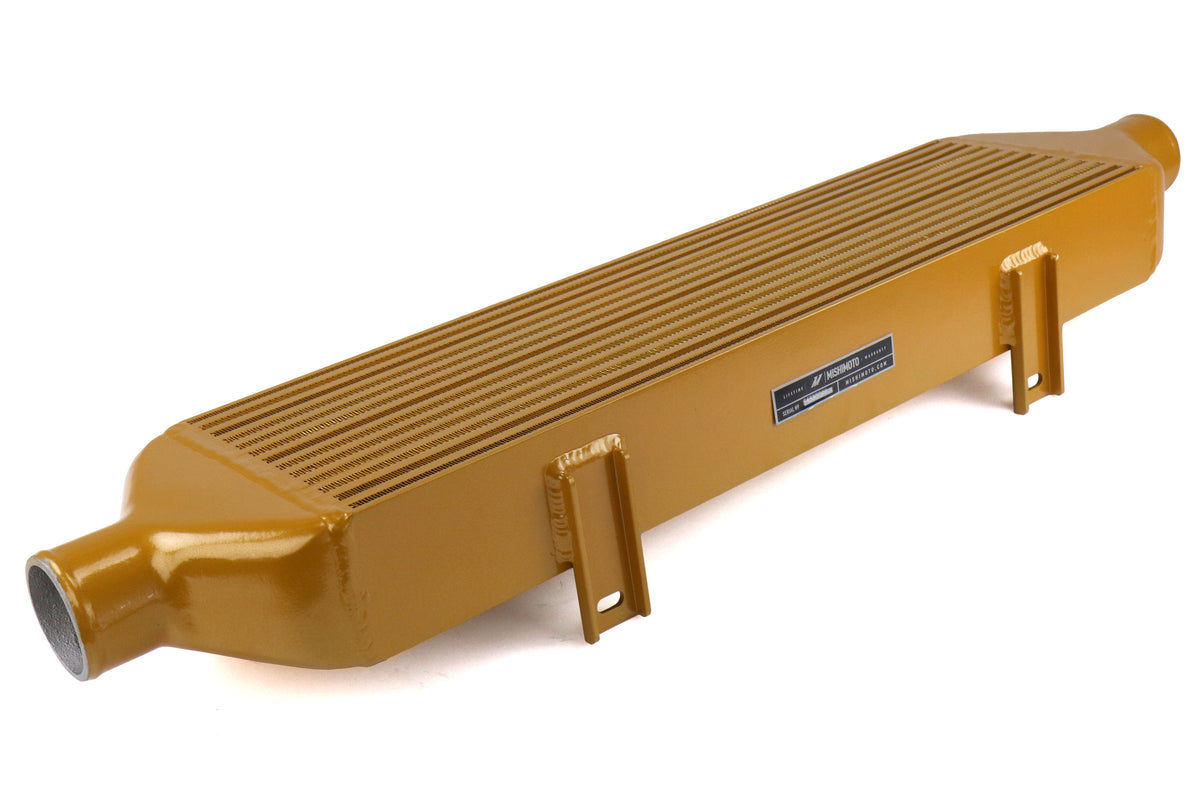 MIMMMINT-WRX-15G Mishimoto Performance Front Mount Intercooler Kit - 2015+ WRX-Polished Piping Gold Intercooler,