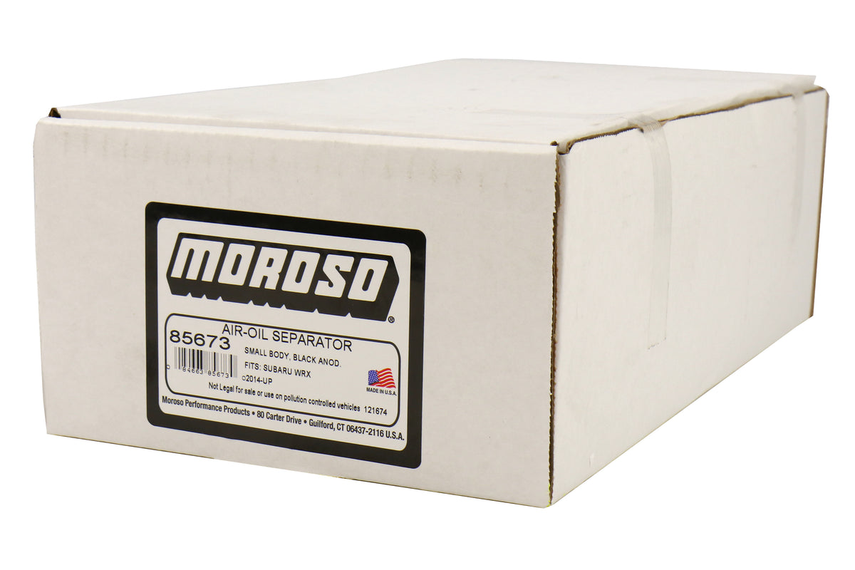 MSO85673 Moroso Air / Oil Seperator (AOS) - 2015+ WRX-Black,
