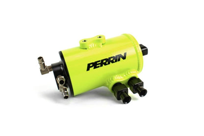 PERPSP-ENG-607NY Perrin Air Oil Separator - 2015+ STI-Neon Yellow-FMIC,