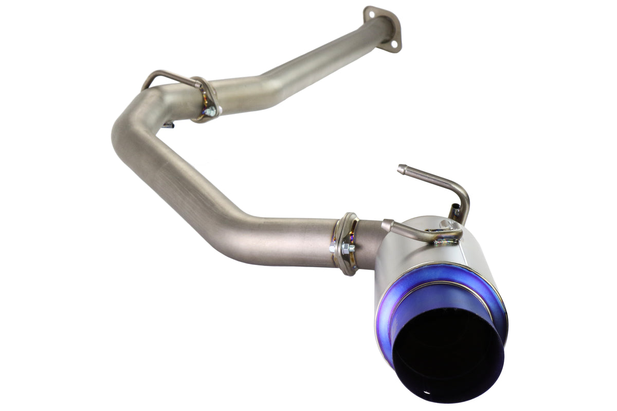 INVHS12SSTSRG Invidia Full Titanium Single Exit Cat Back Exhaust (Burnt Tip) - 2013+ FT86,