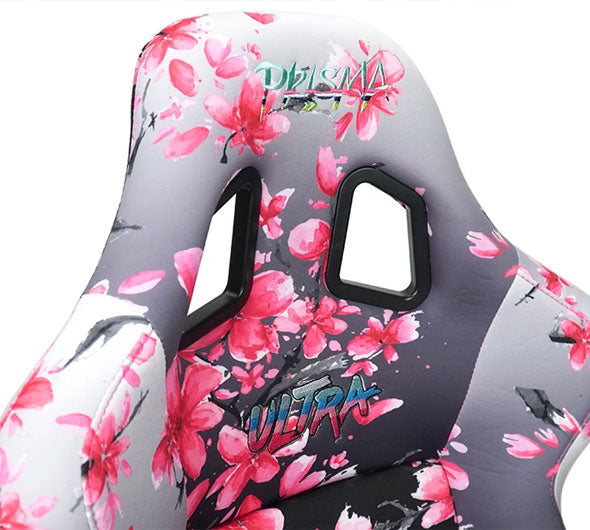 NRGFRP-302-SAKURA NRG Innovations FRP Sakura Japanese Blossom Edition Bucket Seat (Large) - Universal,