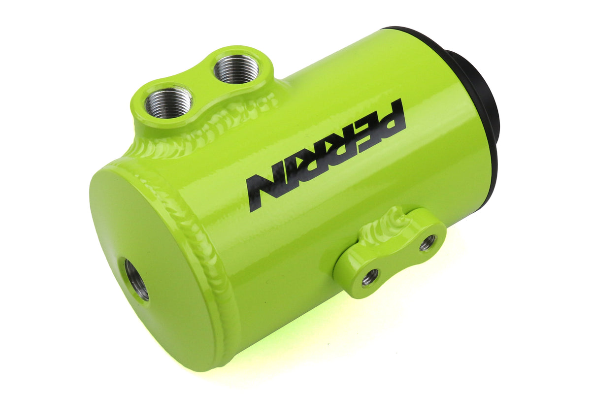 PERPSP-ENG-606NY Perrin Air Oil Separator - 2015+ STI-Neon Yellow-TMIC,