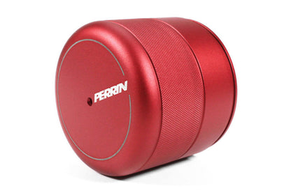 PERPSP-ENG-716RD PERRIN Performance Red Oil Filter Cover Hyper - 2015+ Subaru WRX / 2015+ Subaru BRZ,