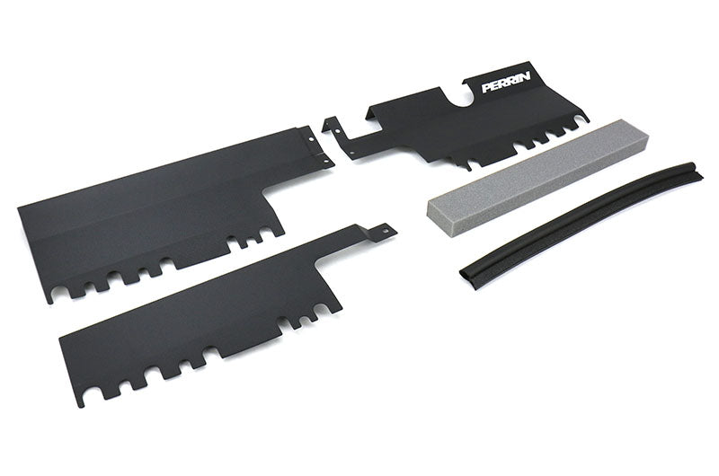 PERPSP-ENG-512BK Perrin Radiator Shroud - 2015+ WRX / 2015+ STI-Black,