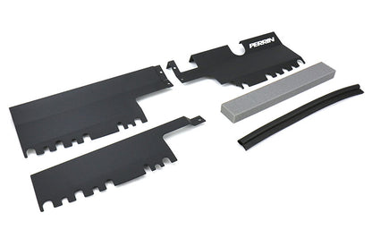 PERPSP-ENG-512BK Perrin Radiator Shroud - 2015+ WRX / 2015+ STI-Black,
