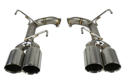 REMRO-TSVA-D4 Greddy Remark Axleback Exhaust 4in Tip - 2015+ WRX / STI-Stainless Tips-Double Wall,
