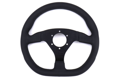 SPR015TRGL1TUV Sparco L360 Black Leather Steering Wheel - Universal,