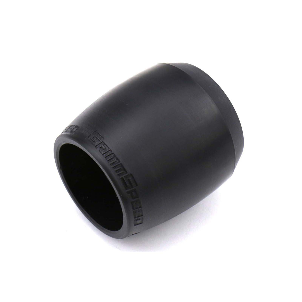 GRM038012 Grimmspeed Stubby Delrin Black Shift Knob - Universal,