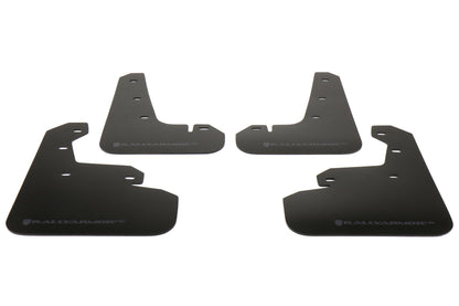 RALMF45-UR-BLK/GRY Rally Armor Mud Flaps - 2017+ Impreza-Black Mud Flap with Grey Logo,