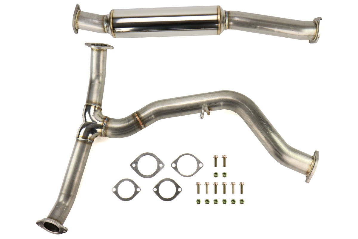 REMRO-CPVA-C Greddy Remark Axleback Mid Pipe Kit - 2015+ WRX / STI-Include Resonater,