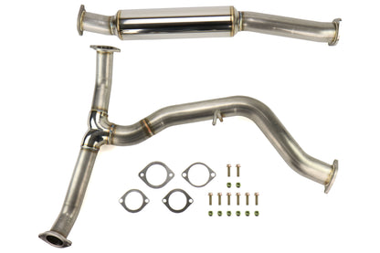REMRO-CPVA-C Greddy Remark Axleback Mid Pipe Kit - 2015+ WRX / STI-Include Resonater,