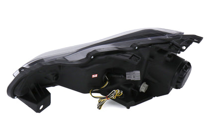 SCDLHP-FRS12JM-TM Spec-D Projector Headlight Black Housing With LED - 2013-2020 FRS / BRZ / 86,