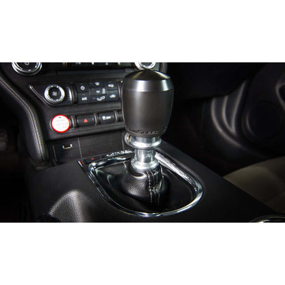 GRM038012 Grimmspeed Stubby Delrin Black Shift Knob - Universal,