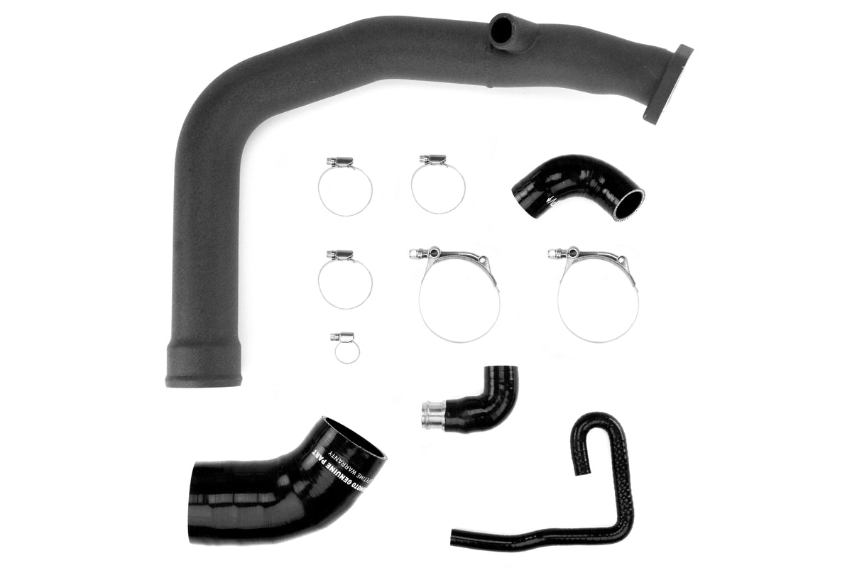 MIMMMICP-WRX-15WBK Mishimoto Charge Pipe Kit - 2015+ WRX-Wrinkle Black,