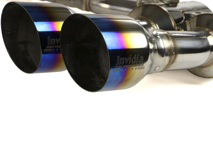 INVHS15STIGM4ST Invidia Gemini (R400) Quad Tip Exhaust  - 2015+ WRX / 2015+ STI-Titanium Tips,