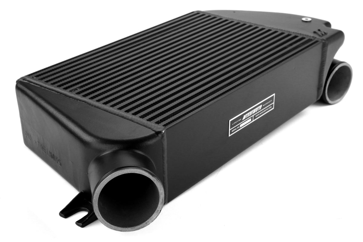 MIMMMTMIC-WRX-15BBK Mishimoto Performance Top Mount Intercooler and Charge Pipe Kit - 2015+ WRX-Black Pipe, Black Intercooler,