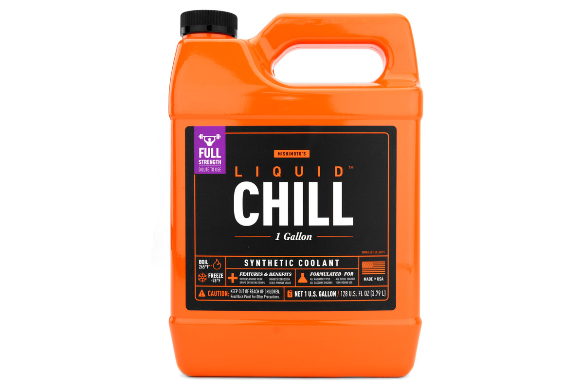 MIMMMRA-LC-FULLF Mishimoto Liquid Chill Synthetic Engine Coolant, Full Strength 1 Gal. - Universal,