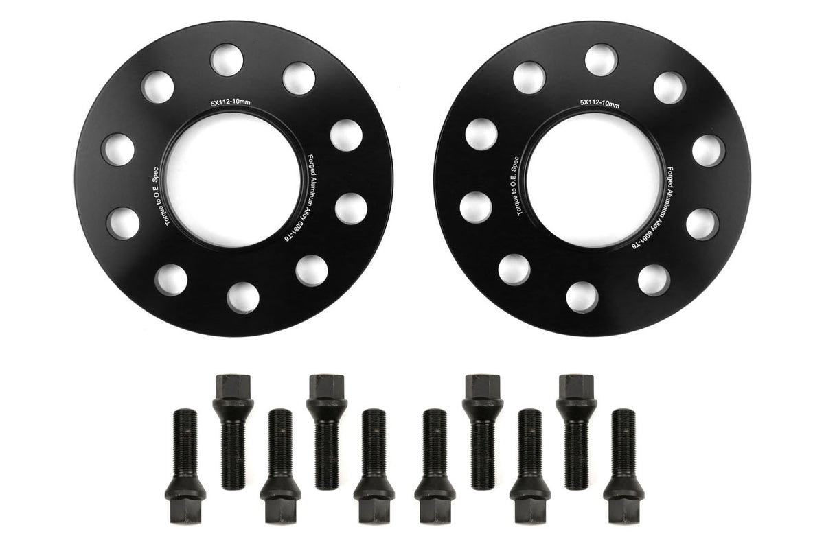FFA1.10221.4 FactionFab 5x112 10mm Wheel Spacer Pair and Lug Bolts Kit - 2020-2021 Toyota A90 Supra,