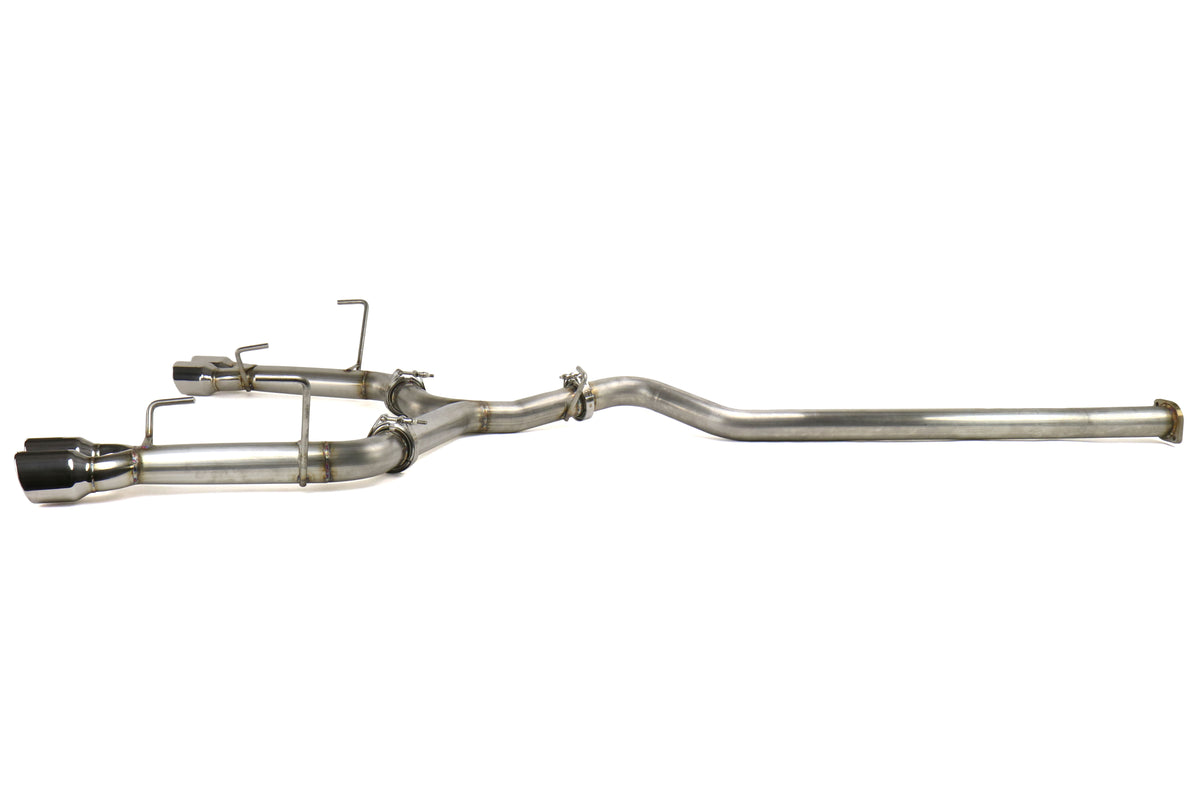 ETS200-30-EXH-007 ETS Catback Exhaust System - 2015+ WRX / STI-Extreme-No Resonator-Polished Tips,