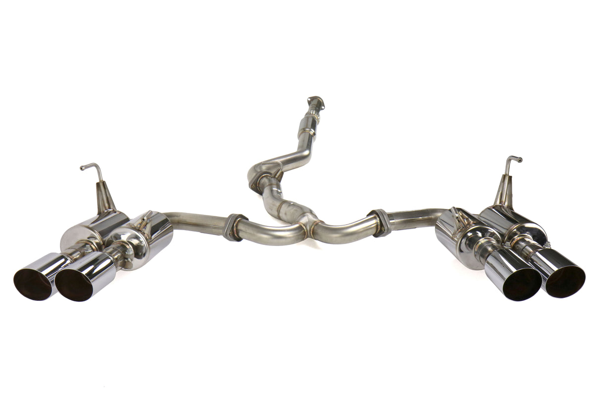 MXPMXCRVA MXP Comp RS Catback Exhaust - 2015+ WRX / 2015+ STI-Stainless Steel,
