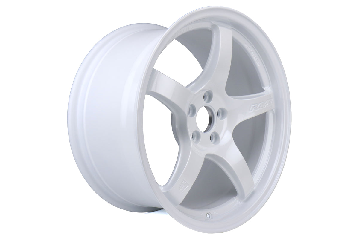GRAWGCRQ38DCPP Rays Gram Lights 57CR Ceramic Pearl 17x9 +38 - 2013+ FR-S / BRZ / 86 / 204+ Forester x4,