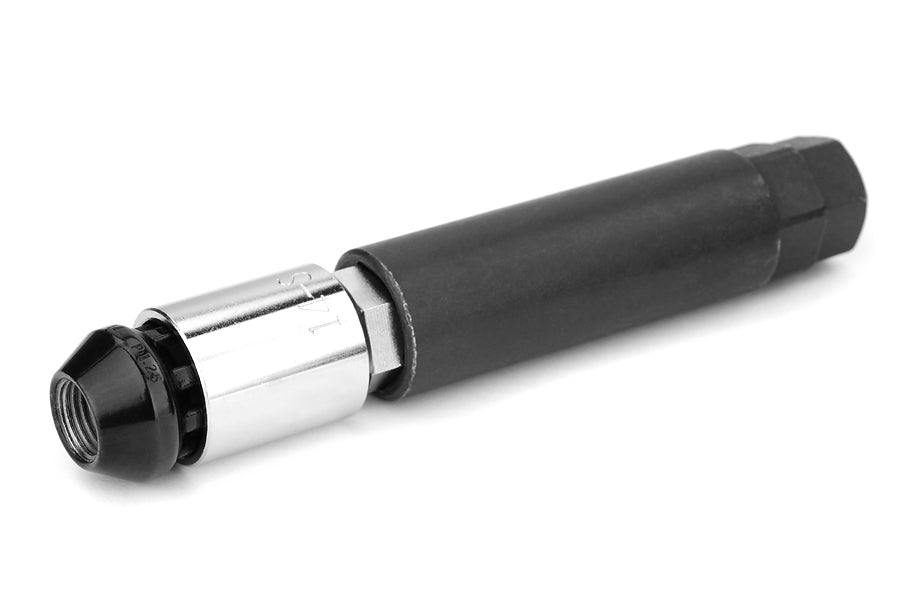 VLKW1712125B Rays Lug Nuts 17Hex Lock & Lug Nut-Black,