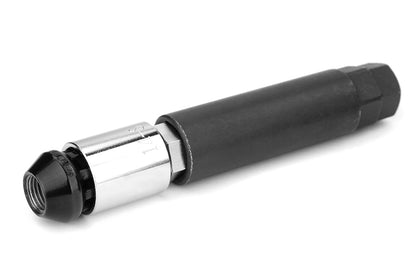 VLKW1712125B Rays Lug Nuts 17Hex Lock & Lug Nut-Black,
