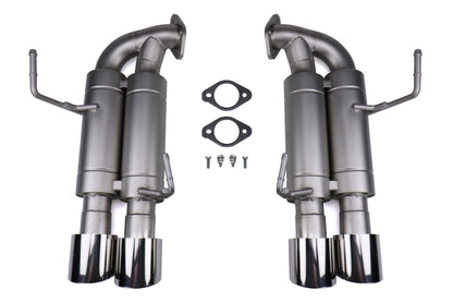 CPESBAE00002P CP-E Austenite Axle Back Dual Mufflers - 2015+ WRX / STI-Polished,
