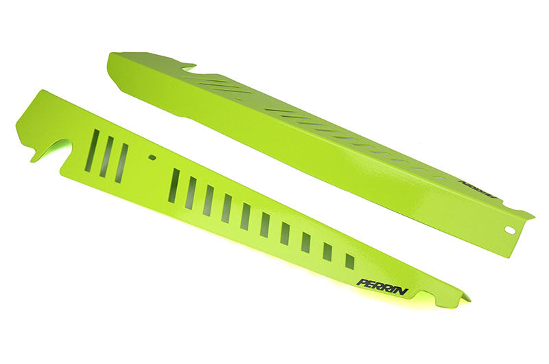 PERPSP-ENG-550NY Perrin Performance Engine Shroud - 2015+ WRX / STI-Neon Yellow,