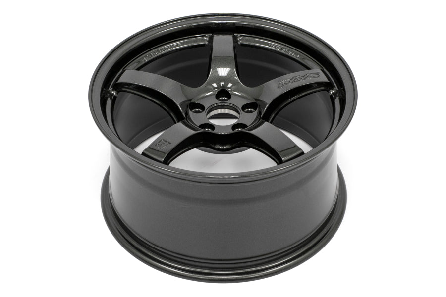 GRAWGCRX38DGBP Rays Gram Lights 57CR Glass Black 18x9.5 +38 - 2013+ FR-S / BRZ / 86 / 2014+ Forester,