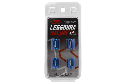 KICWCKIVU Project Kics Leggdura Valve Cap Set - Universal-Blue,