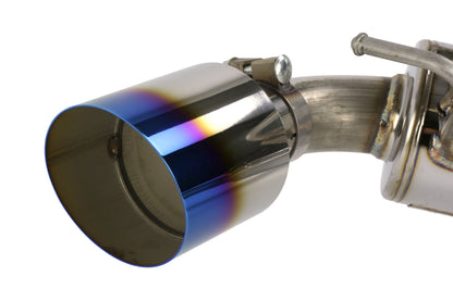 MXPMXCRFT86B MXP Comp RS TI Tips Catback Exhaust System Blue Tips - 2013+ FT86,