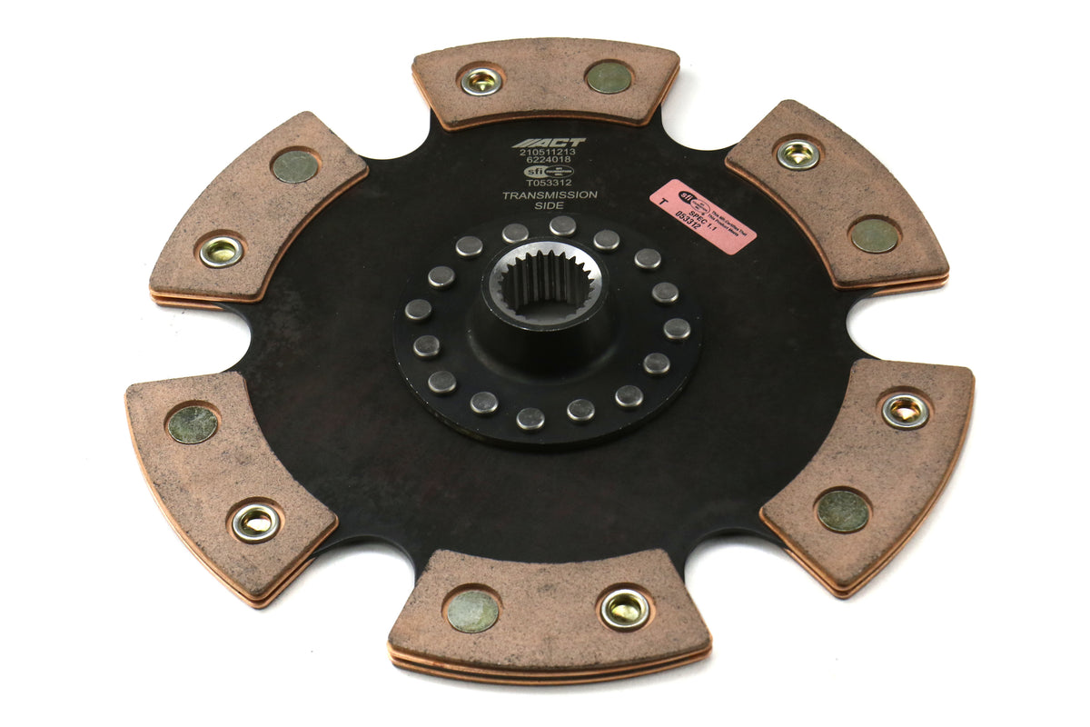ACTSB8-HDR6 ACT Heavy Duty Solid 6-Puck Disc Clutch Kit Prolite Flywheel Included - 2013-2016 FR-S / 2013+ BRZ / 2017+ 86,