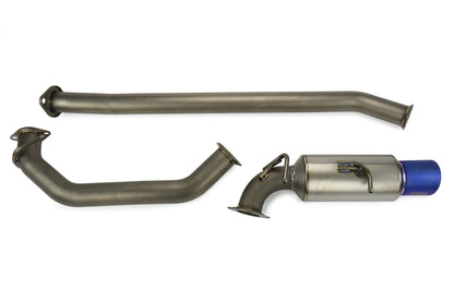 INVHS12SSTSRG Invidia Full Titanium Single Exit Cat Back Exhaust (Burnt Tip) - 2013+ FT86,