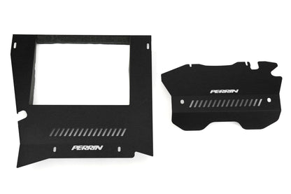 PERPSP-ENG-165BK Perrin Engine Cover Kit - 2015+ WRX-Black,