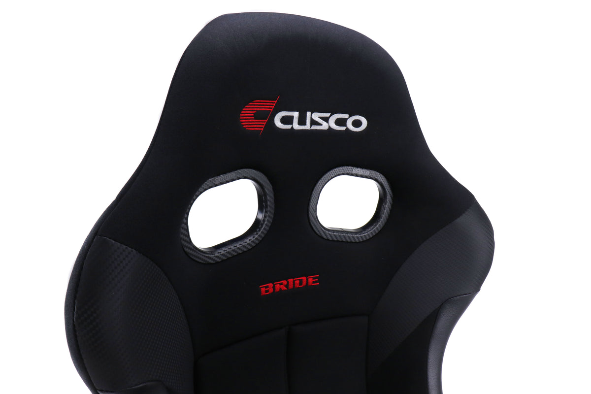 CUSBRD-HA1ACF Cusco Bride ZETA IV Full Bucket Seat, Low Max - FRP Silver,