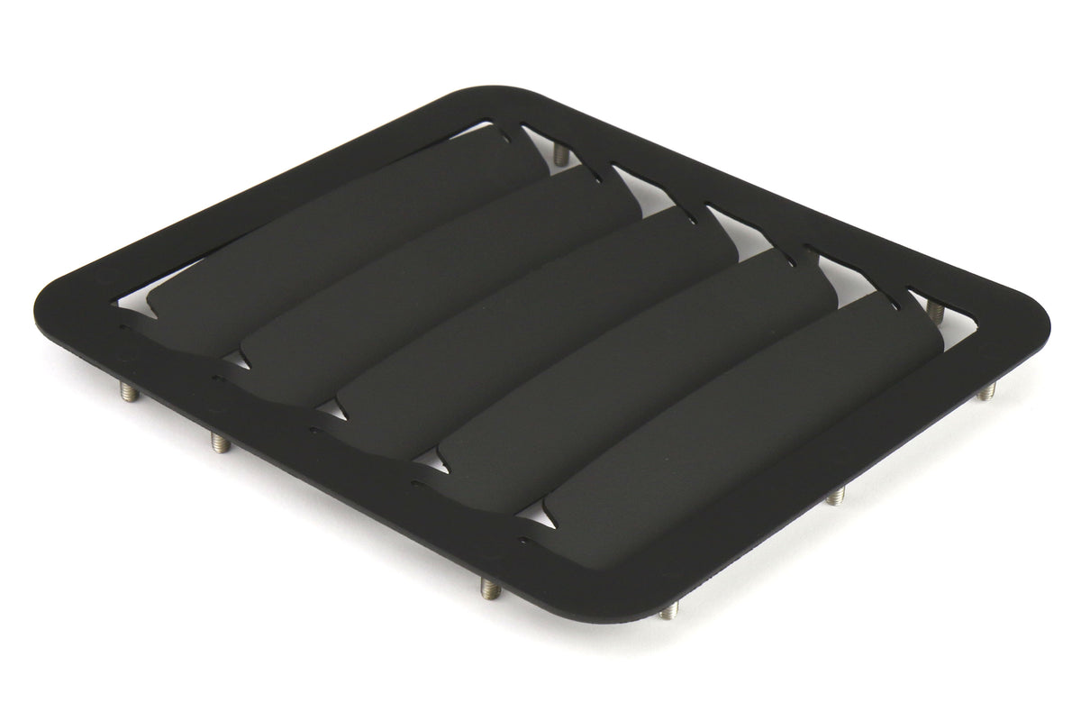 VERA0053A-BLK Velox Hood Louver (Vents) Kit - 2015+ WRX / STI-Black,