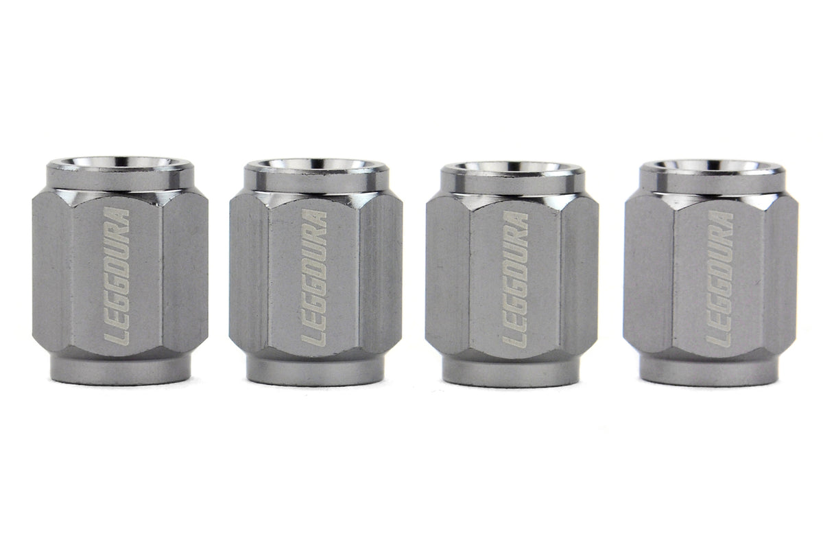 KICWCKIVG Project Kics Leggdura Valve Cap Set - Universal-Gunmetal,