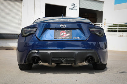 aFe Power Takeda 2-1/2" 304 Stainless Steel Cat-Back Exhaust System (Black Tips) - 2013-2016 Scion FR-S / 2013-2024 Subaru BRZ / 2017-2020 Toyota 86 / 2022-2024 GR86