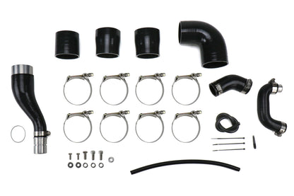 TXSW15-FMIC-BLK TurboXS Front Mount Intercooler Kit - 2015+ WRX-Wrinkle Black,